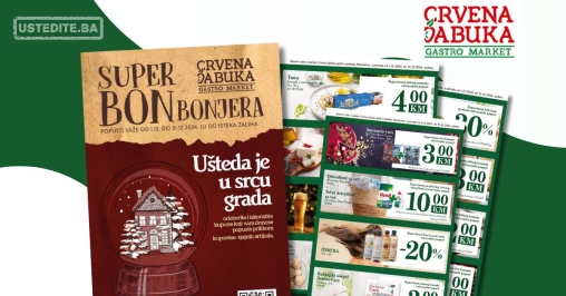 Crvena jabuka katalog SUPER BONBONJERA 1-31.12.2024.