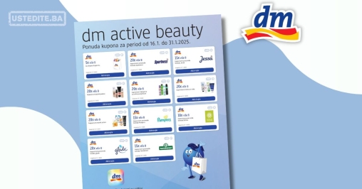 dm kuponi – dm active beauty- ponuda do 31.1.2025.