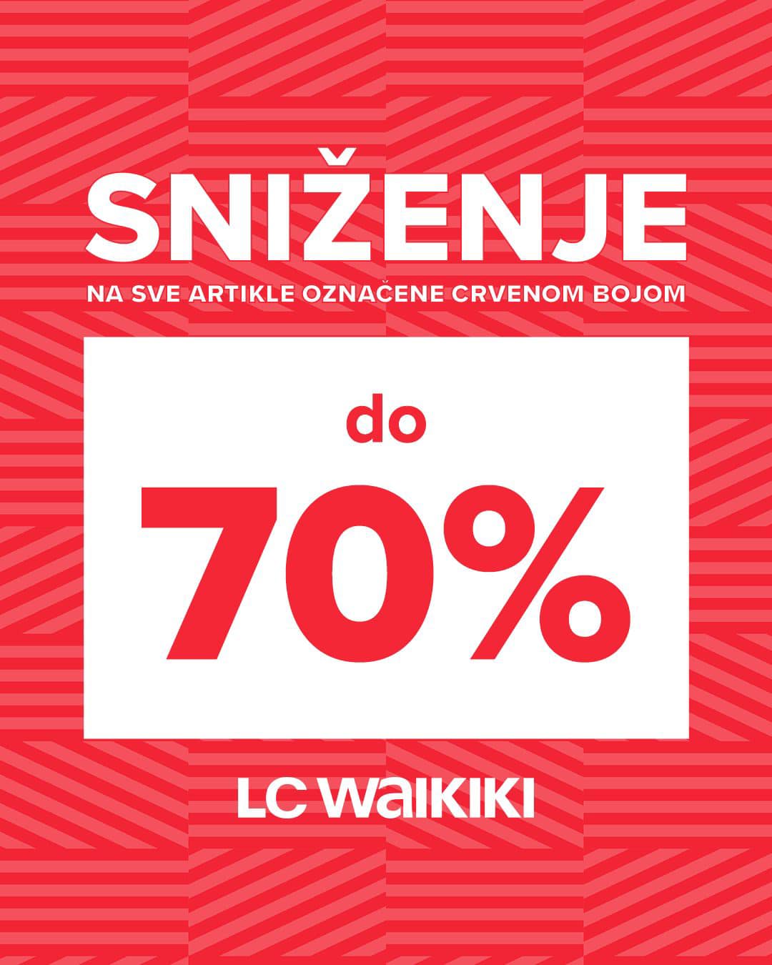 LC Waikiki SNIŽENJE 70% - januar 2025. 