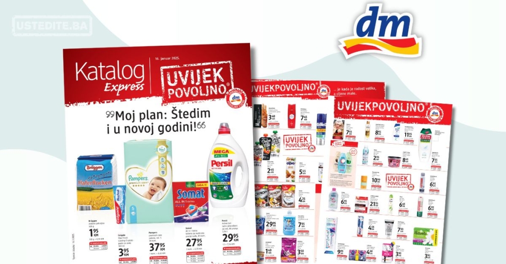 dm katalog EXPRESS od 16-31.1.2025.