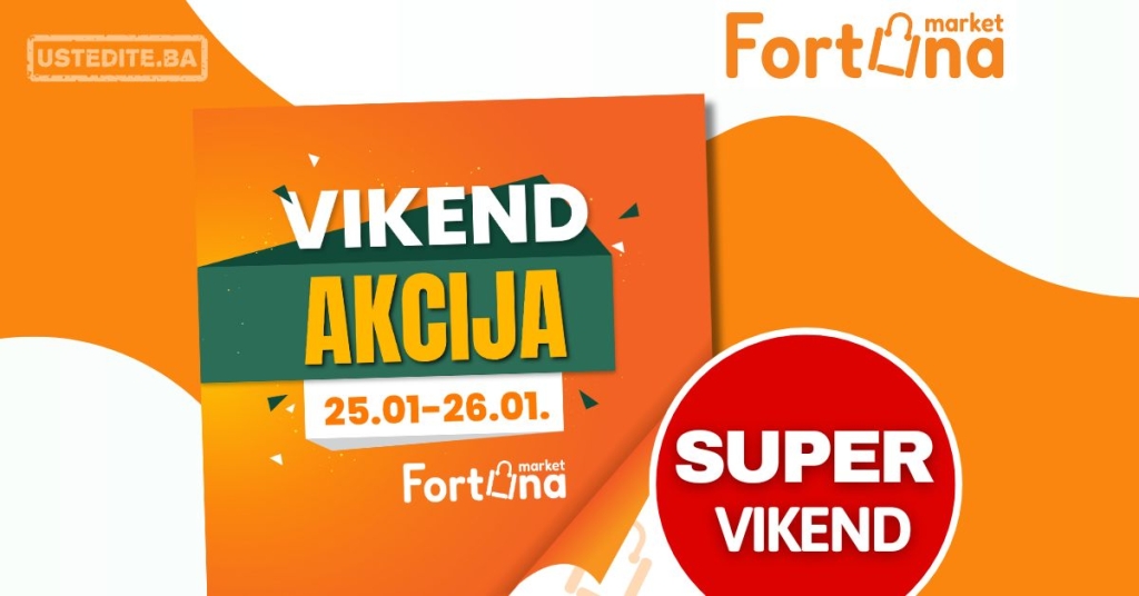 Fortuna vikend akcija 25-26.1.2025.