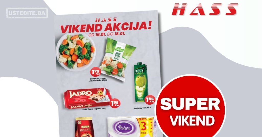 Has komerc vikend akcija 16-18.1.2025.