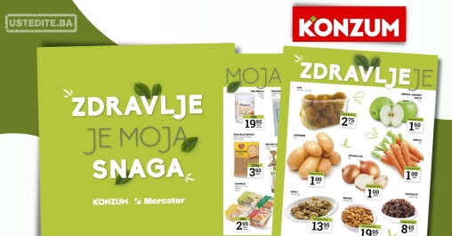 Konzum katalog ZDRAVE NAMIRNICE 21.1-3.2.2025