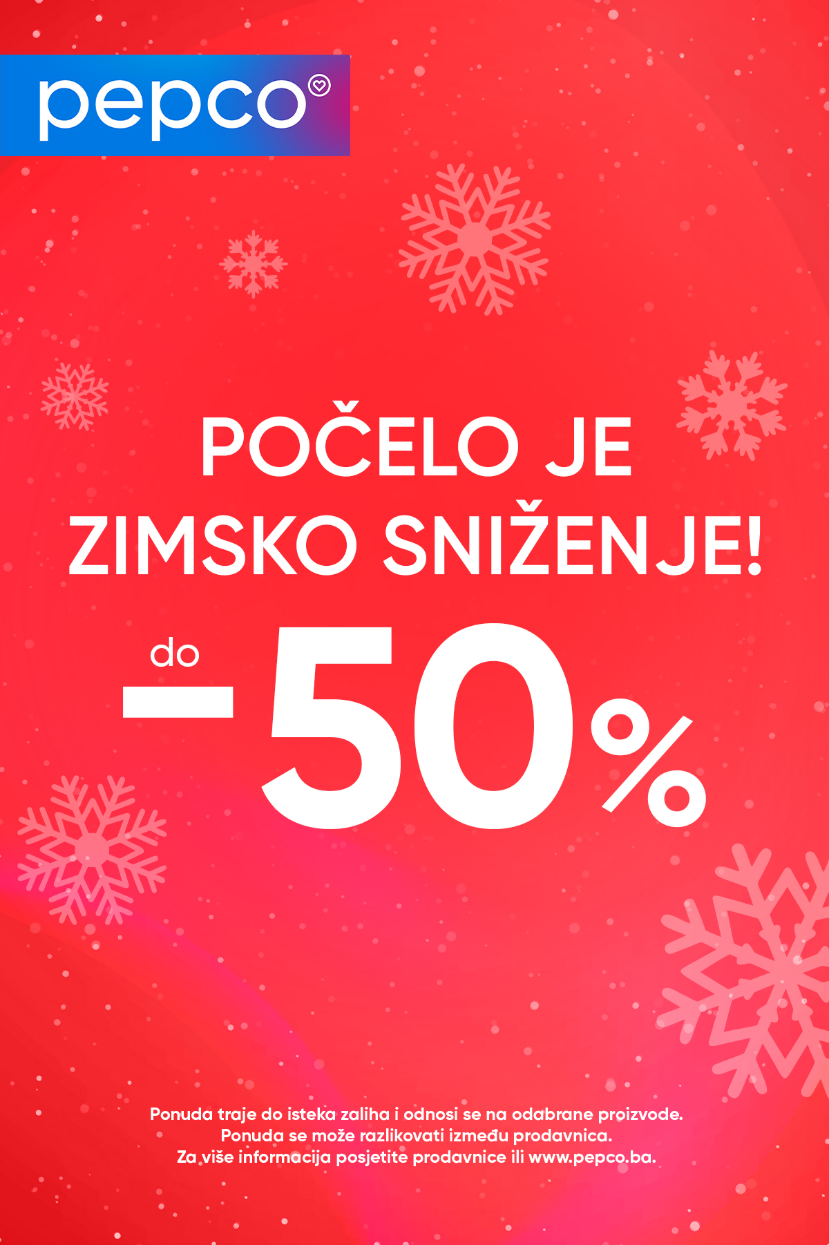 PEPCO zimsko sniženje 50%