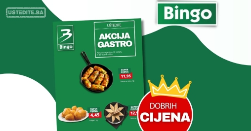 Bingo akcija GASTRO