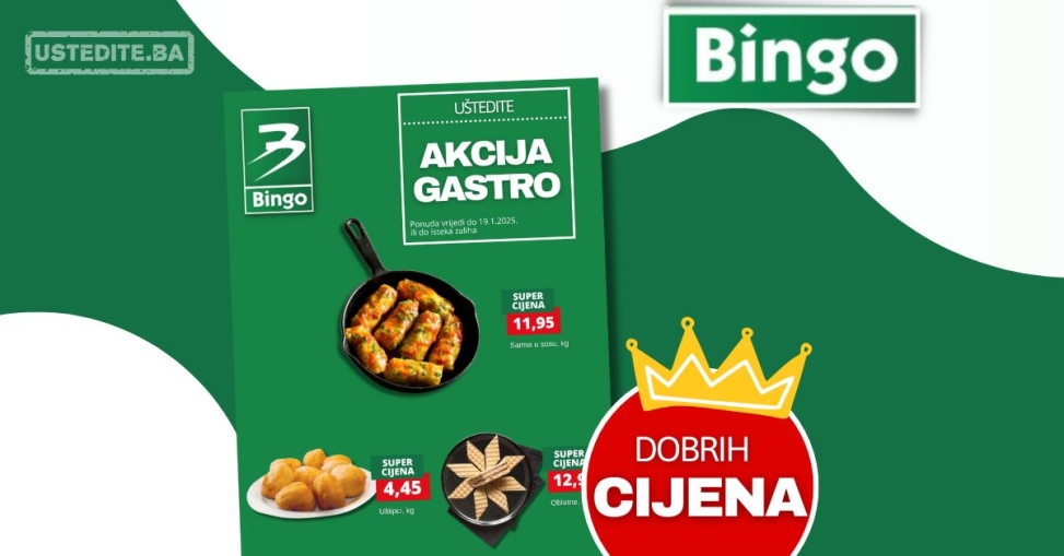 Bingo akcija GASTRO