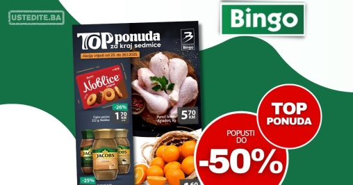 Bingo vikend akcija 22-26.1.2025.