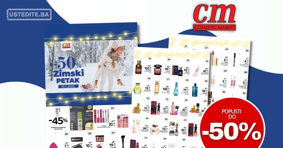 CM katalog ZIMSKI PETAK sniženje 50% - samo 10.1.2025.