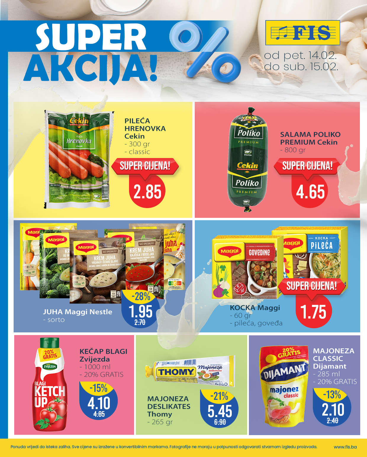 Fis vikend akcija 14-15.2.2025