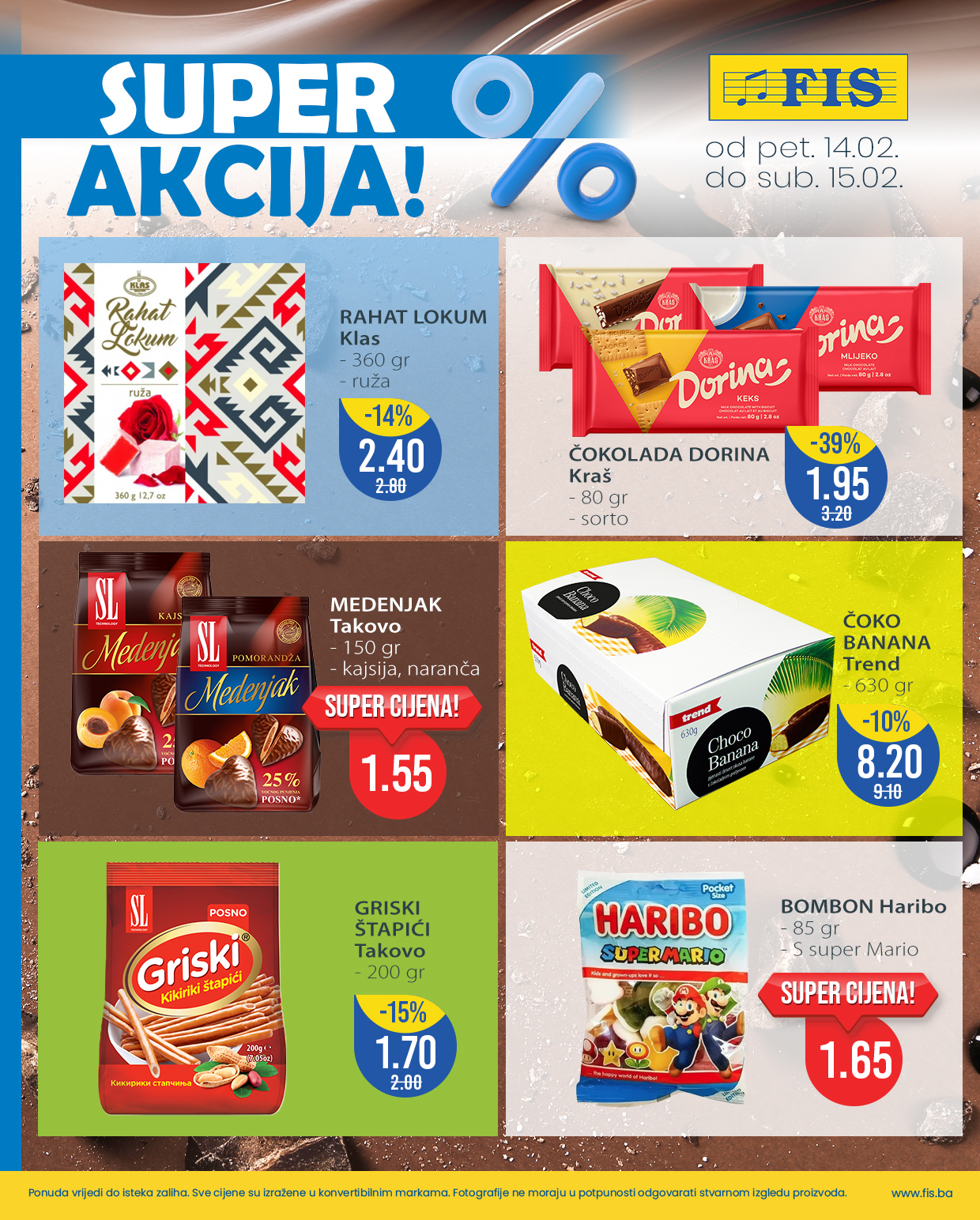 Fis vikend akcija 14-15.2.2025