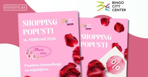 Bingo City Center Ilidža SHOPPING POPUSTI - februar 2025.