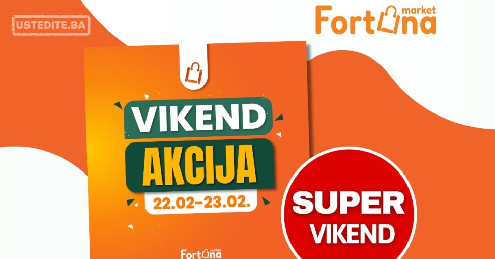 Fortuna vikend akcija 22-23.2.2025