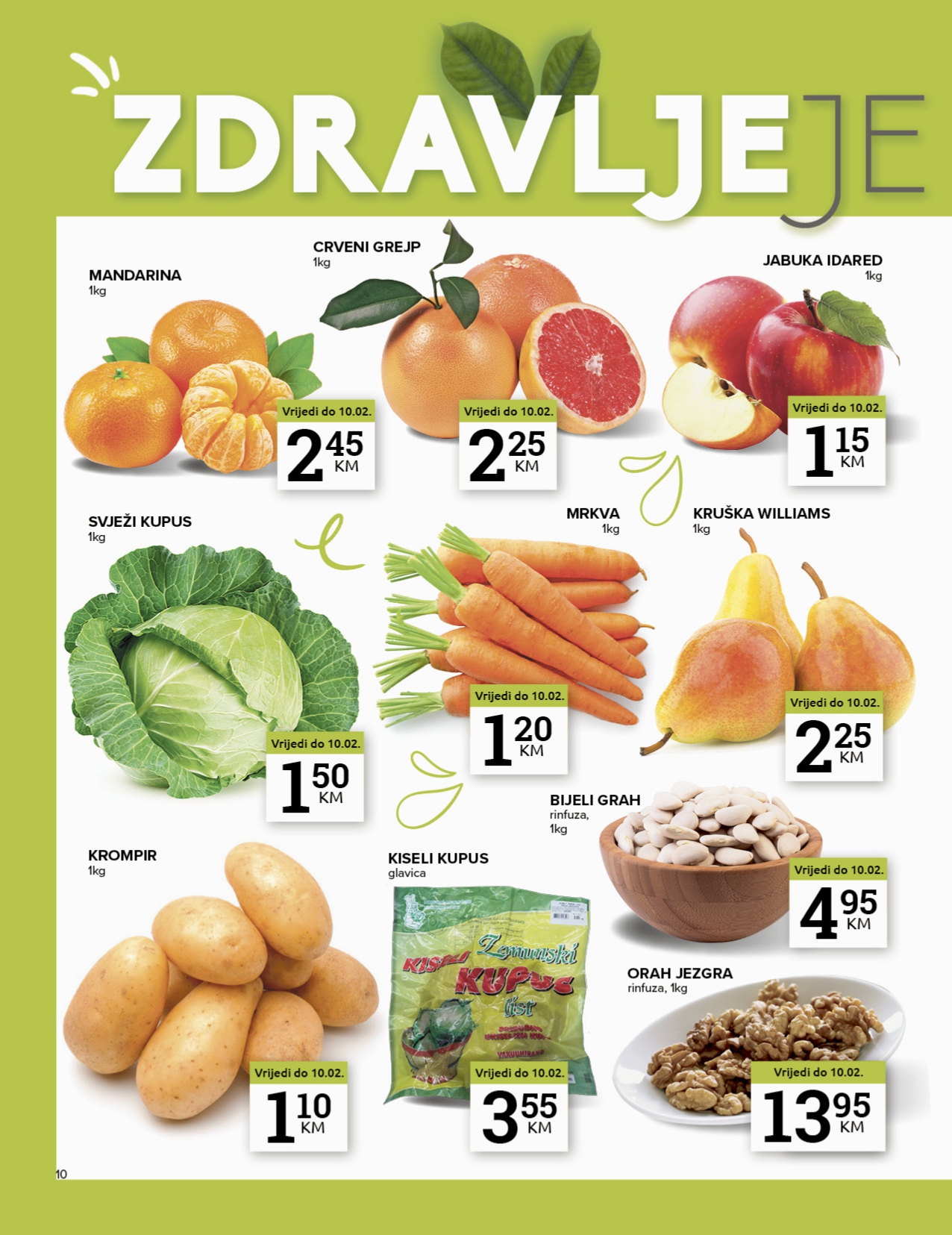 Konzum katalog ZDRAVE NAMIRNICE  4-17.02.2025.