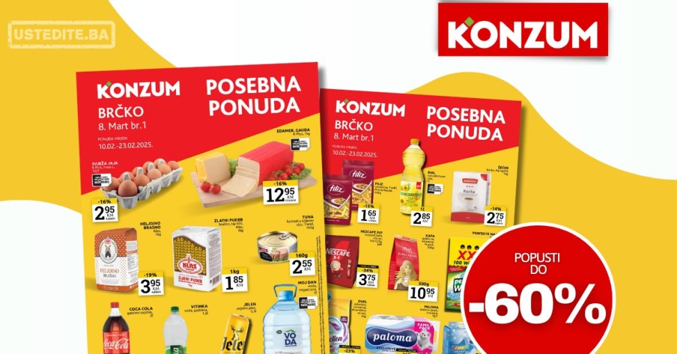 Konzum katalog BRČKO 10-23.2.2025.