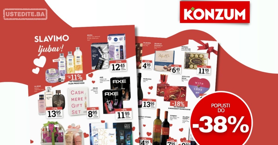 Konzum VALENTINOVO - ponuda do 17.02.2025.