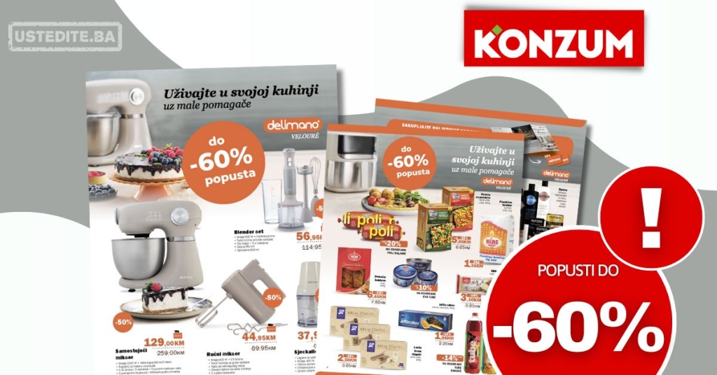 Konzum super akcija DELIMANO 4.2-31.3.2025.