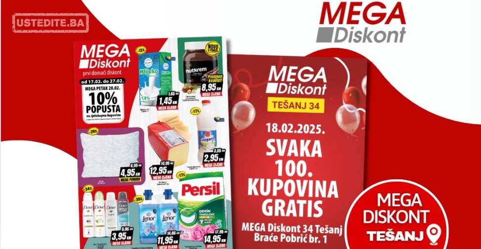 Mega Diskont TEŠANJ 17-27.2.2025.