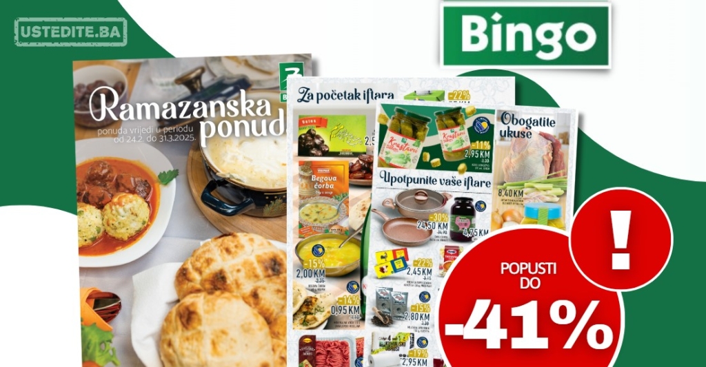 Bingo katalog RAMAZANSKA PONUDA 24.2-31.3.2025