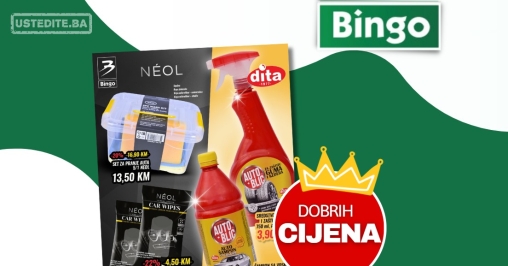 Bingo akcija ČIŠĆENJE AUTA februar/mart 2025.