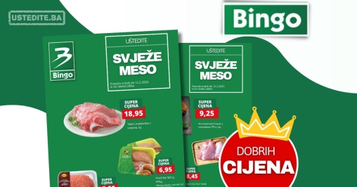 Bingo akcija SVJEŽE MESO