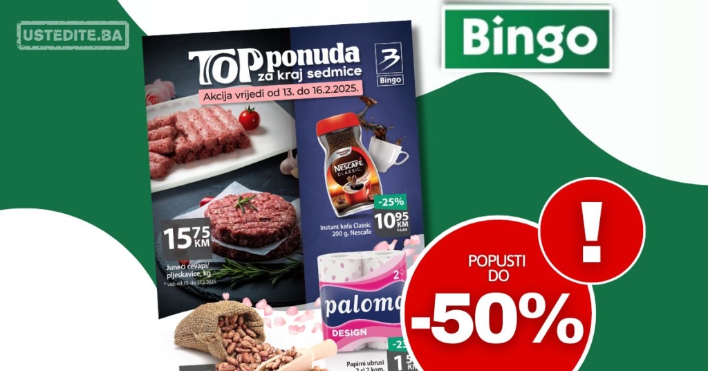 Bingo vikend akcija 13-16.2.2025.