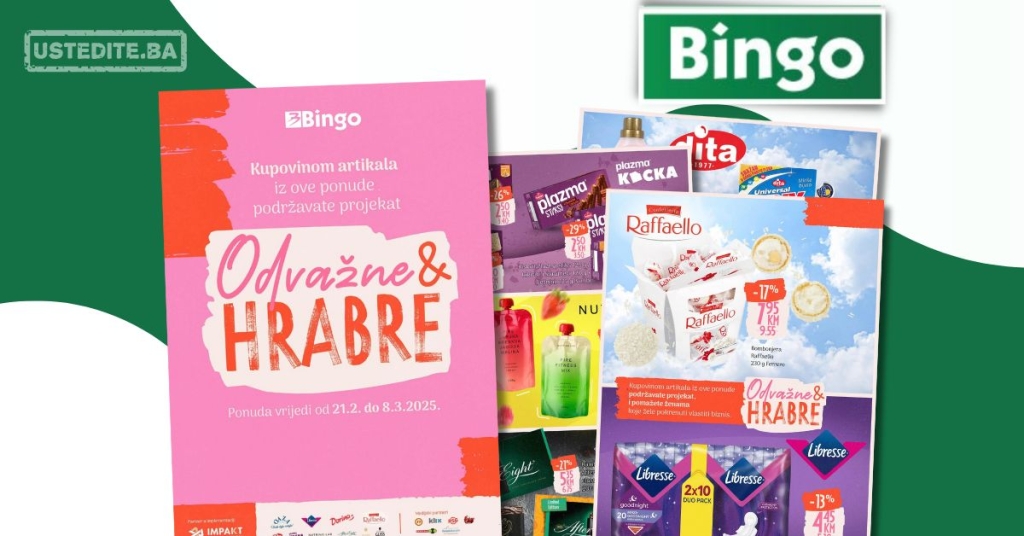 Bingo katalog ODVAŽNE I HRABRE 21.2-8.3.2025.