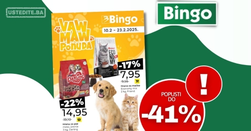 Bingo katalog KUĆNI LJUBIMCI 10-23.2.2025.