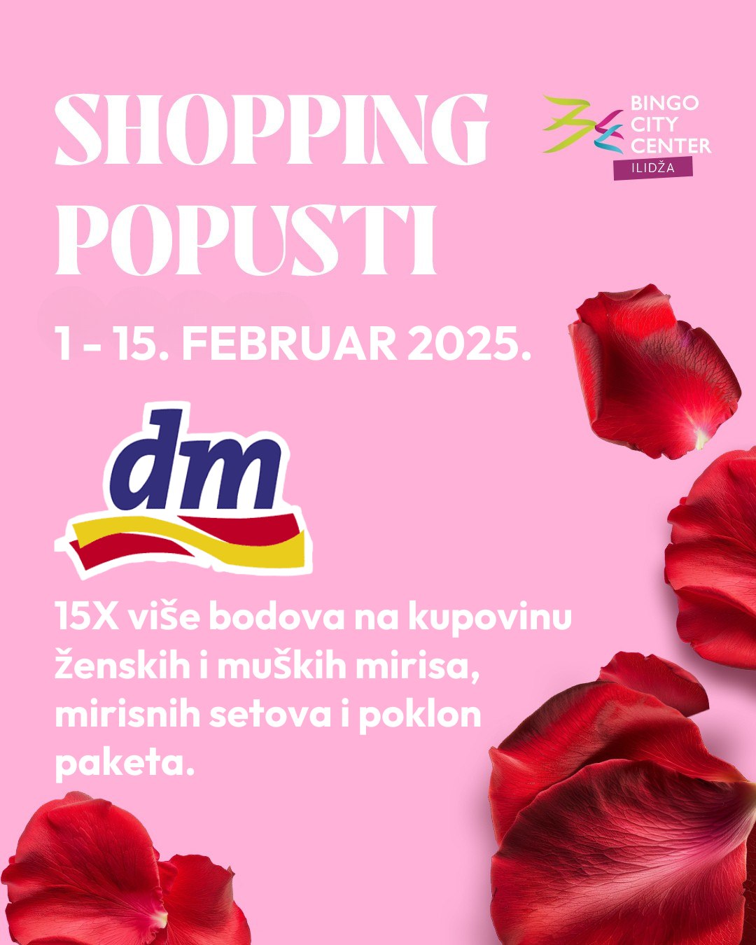 Bingo City Center Ilidža SHOPPING POPUSTI - februar 2025.