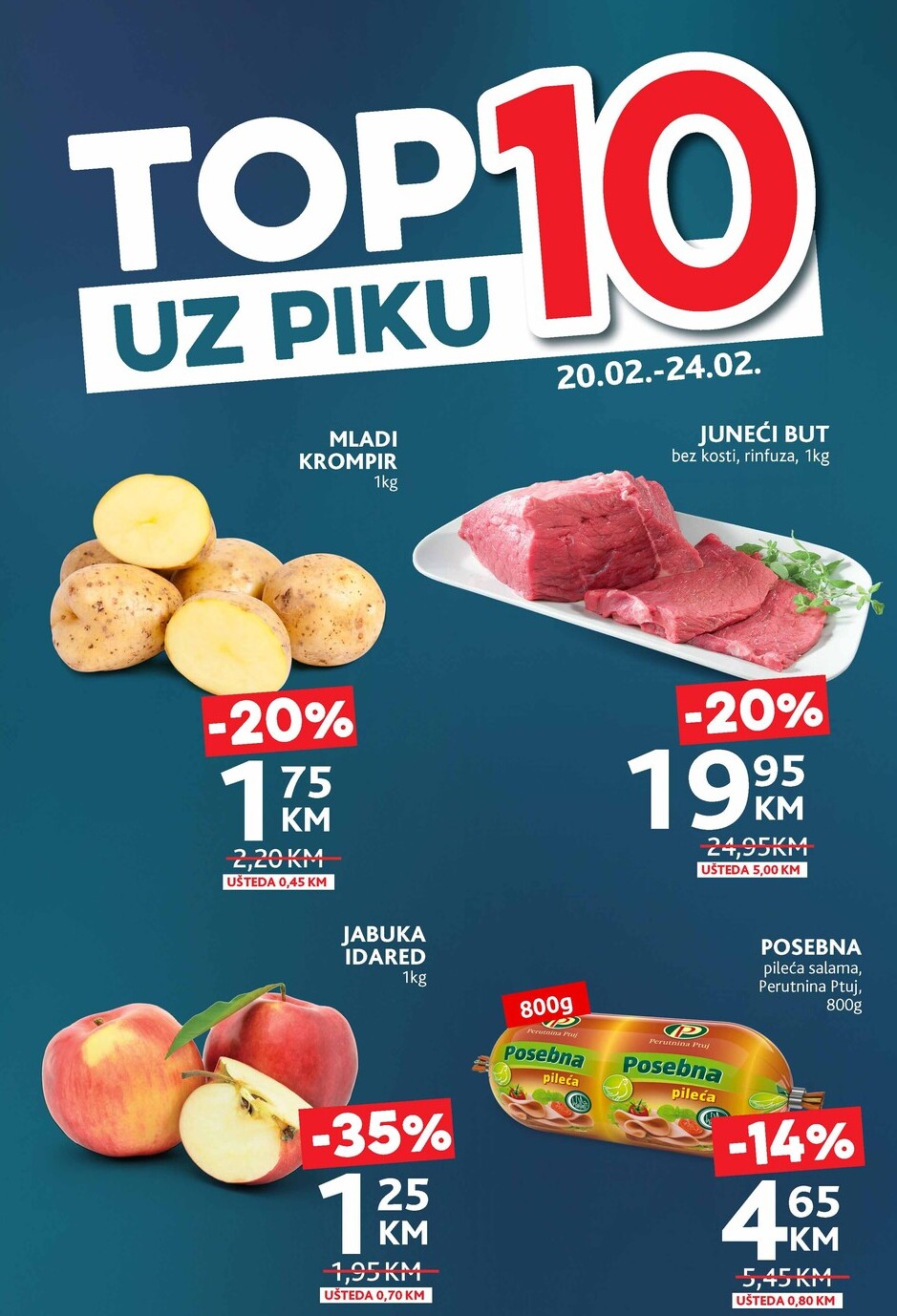 Konzum katalog TOP 10 UZ PIKU 20-24.2.2025.