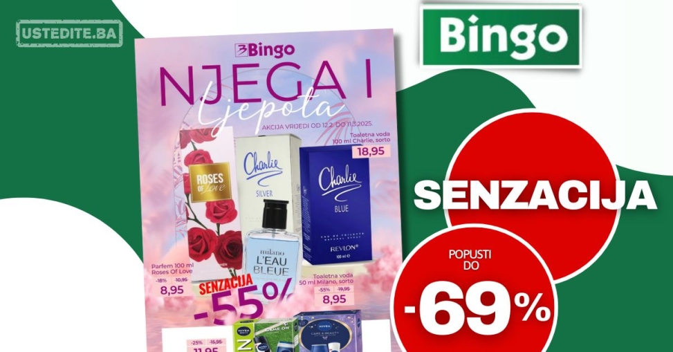 Bingo katalog NJEGA I LJEPOTA 12.2-11.3.2025.