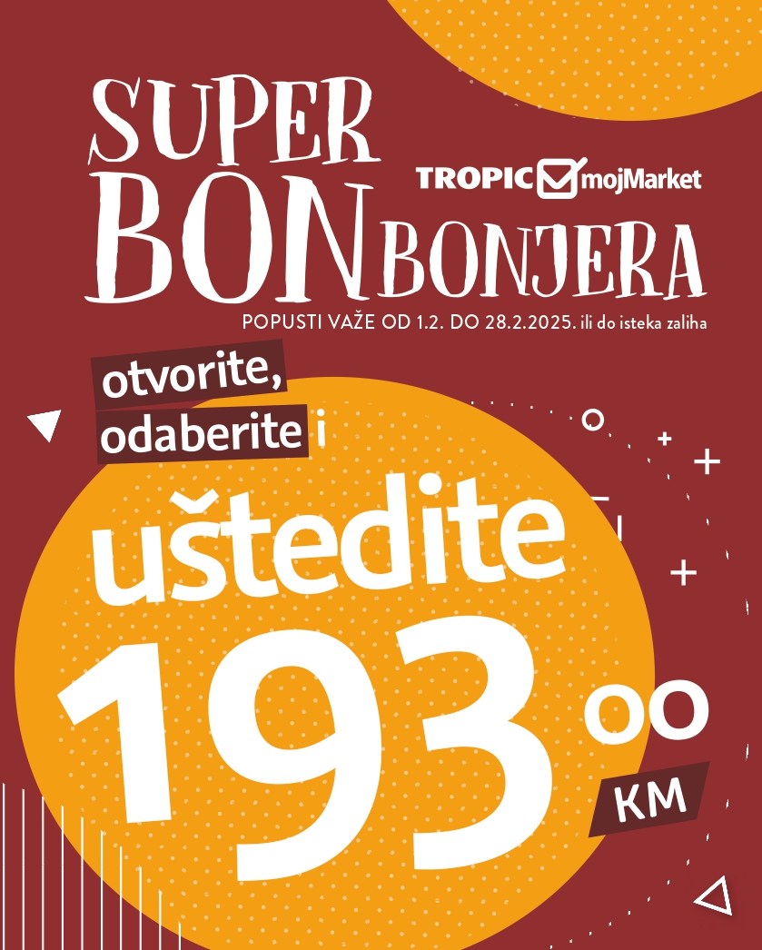 Tropic katalog SUPER BOMBONJERA 1-28.2.2025.