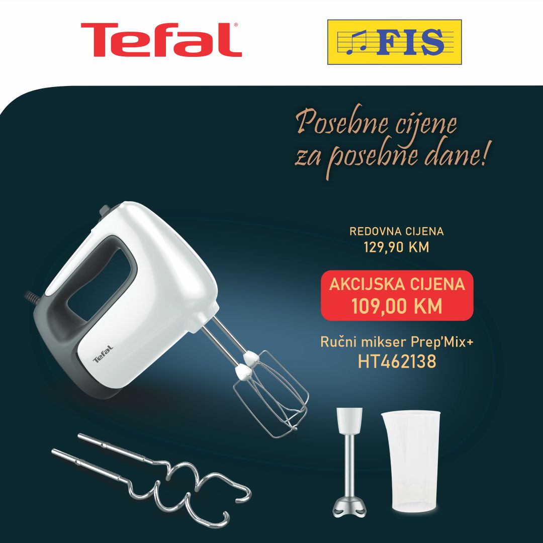 Fis & Tefal SUPER AKCIJA  – sniženje do 24.3.2025.