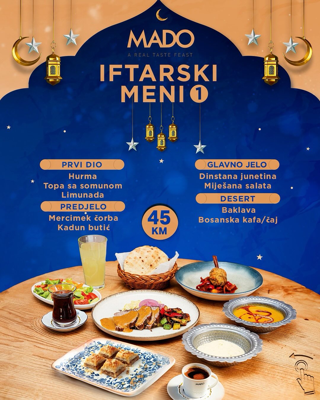 Mado IFTARSKI MENI 📍 Sarajevo 2025.