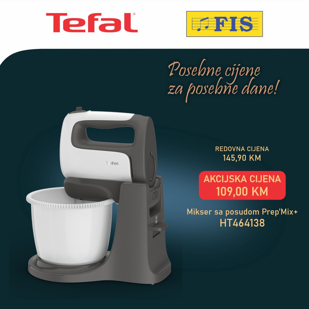 Fis & Tefal SUPER AKCIJA  – sniženje do 24.3.2025.