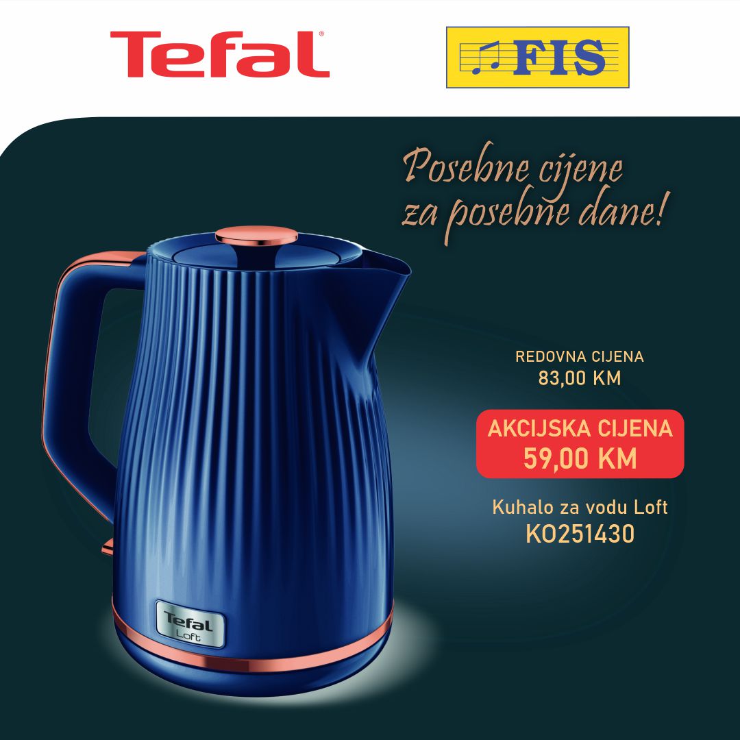 Fis & Tefal SUPER AKCIJA  – sniženje do 24.3.2025.