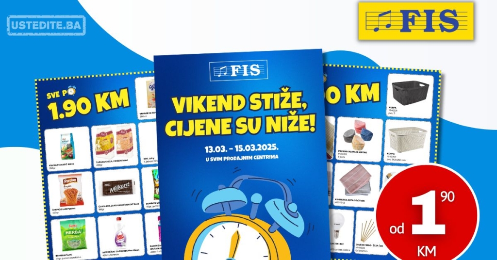 Fis vikend akcija 13-15.3.2025.