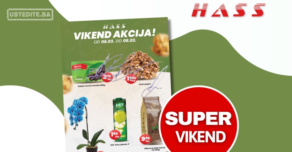 Has komerc vikend akcija 6-8.3.2025.