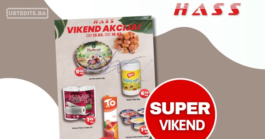 Has komerc vikend akcija 13-16.3.2025.