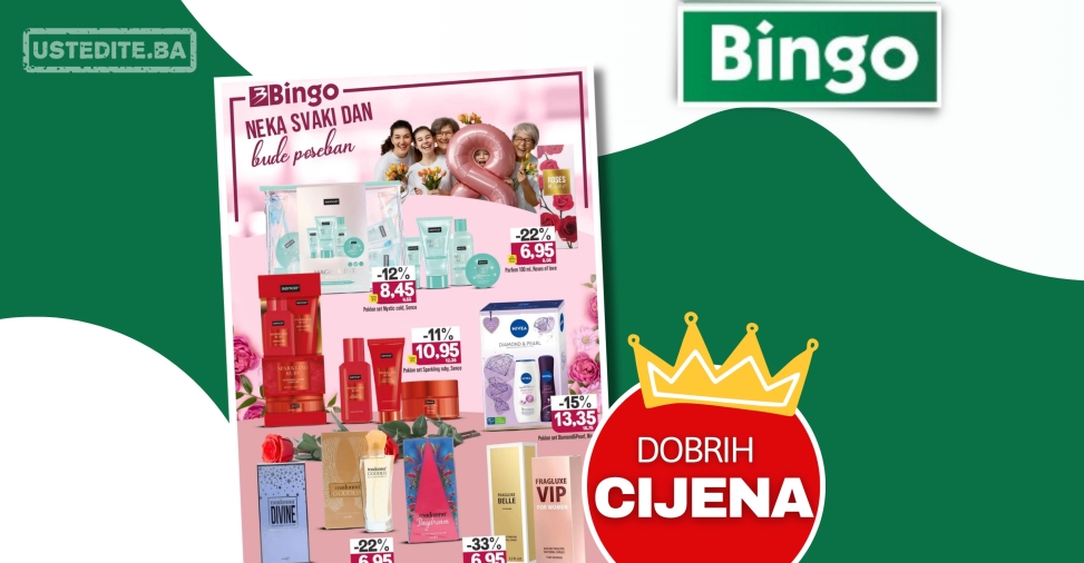 Bingo akcija DAN ŽENA 4-16.3.2025.