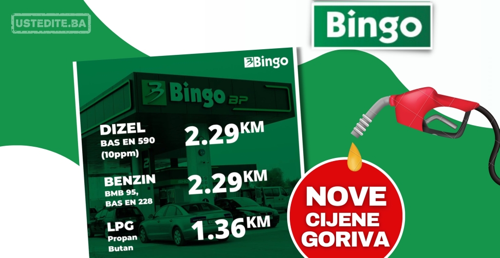 Bingo NOVE CIJENE GORIVA