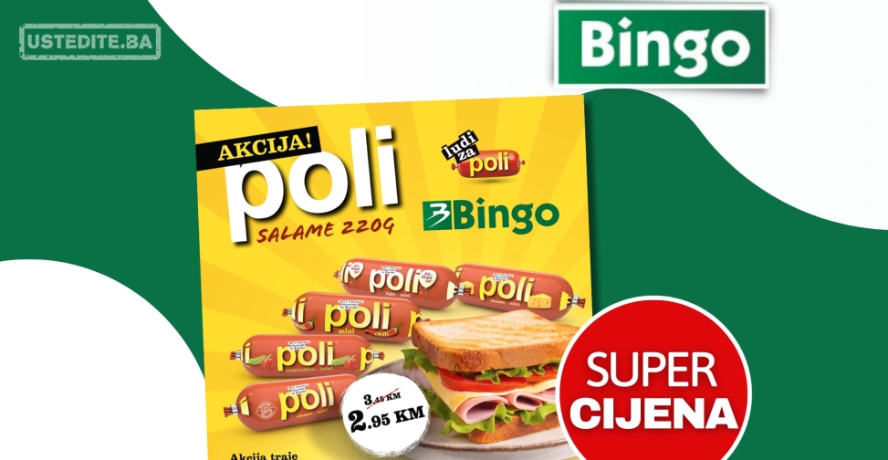 Bingo akcija POLI SALAMA 20-23.3.2025.