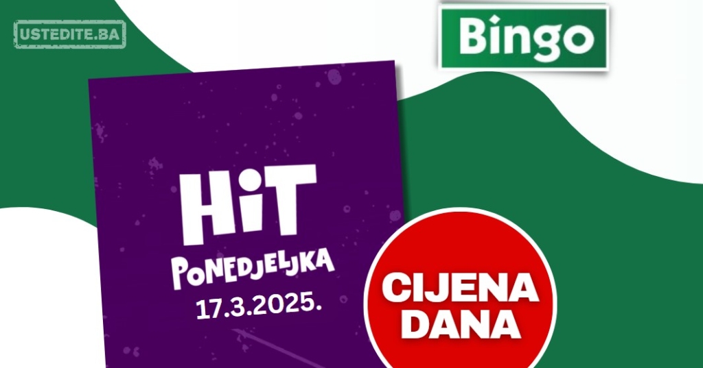 Bingo CIJENA DANA 17.3.2025.