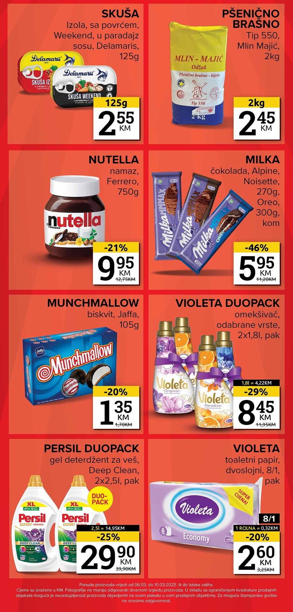 Konzum vikend akcija 6-10.3.2025.