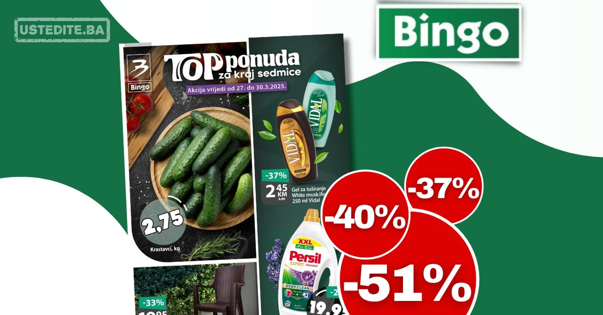 Bingo vikend akcija 27-30.3.2025.