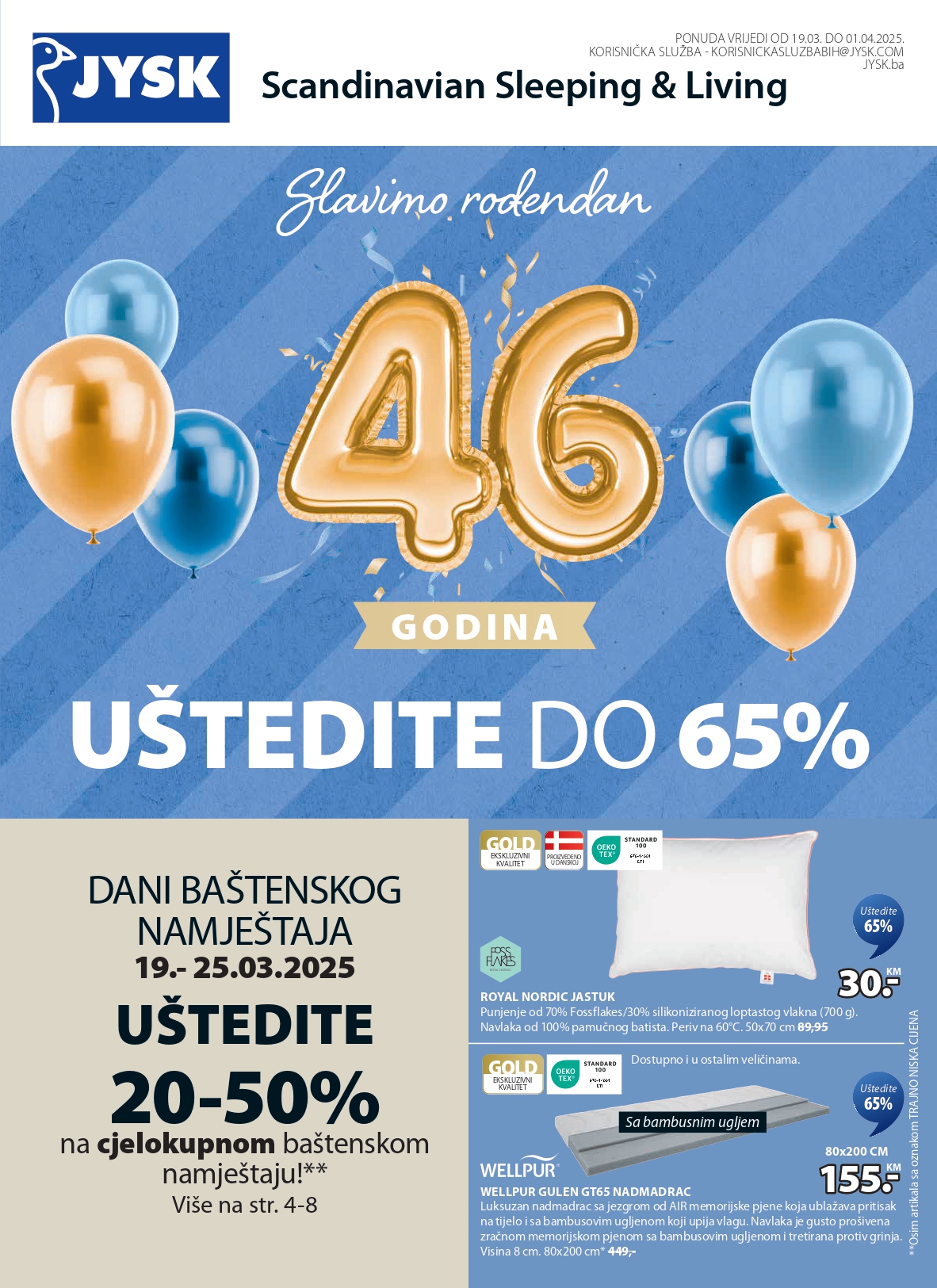 Jysk katalog 19.3-1.4.2025.