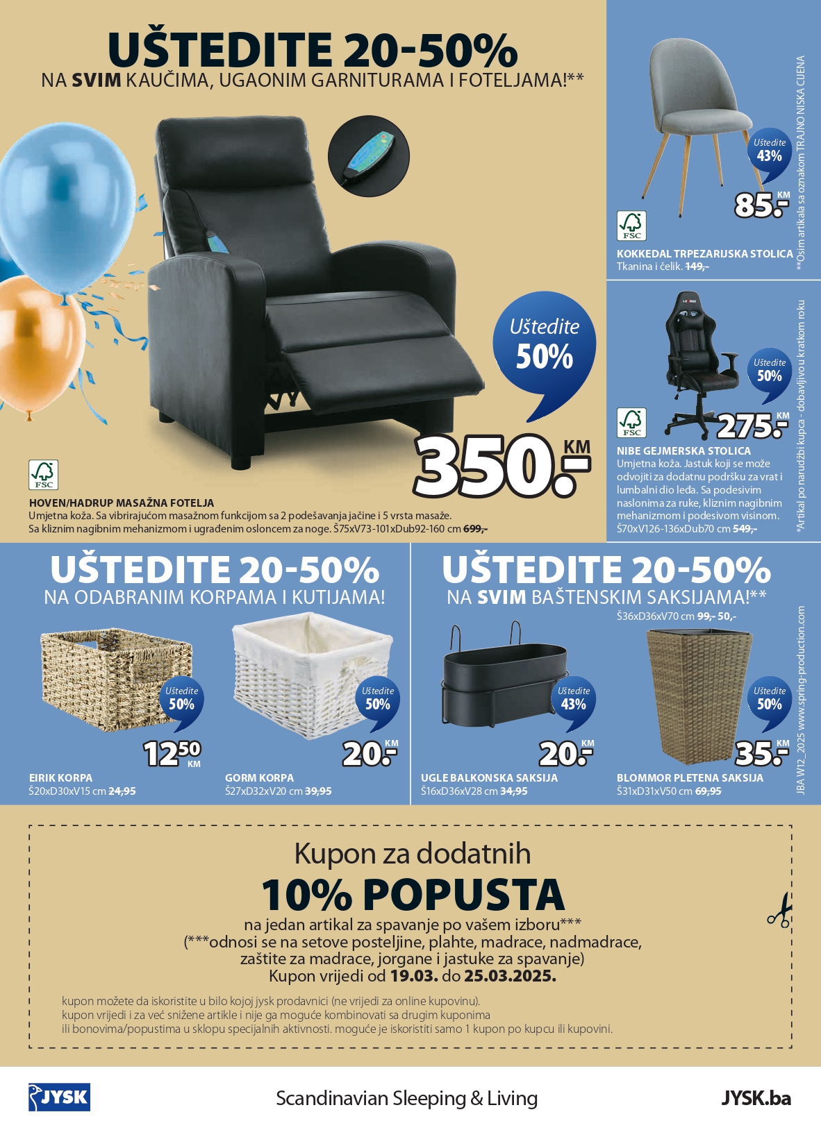 Jysk katalog 19.3-1.4.2025.