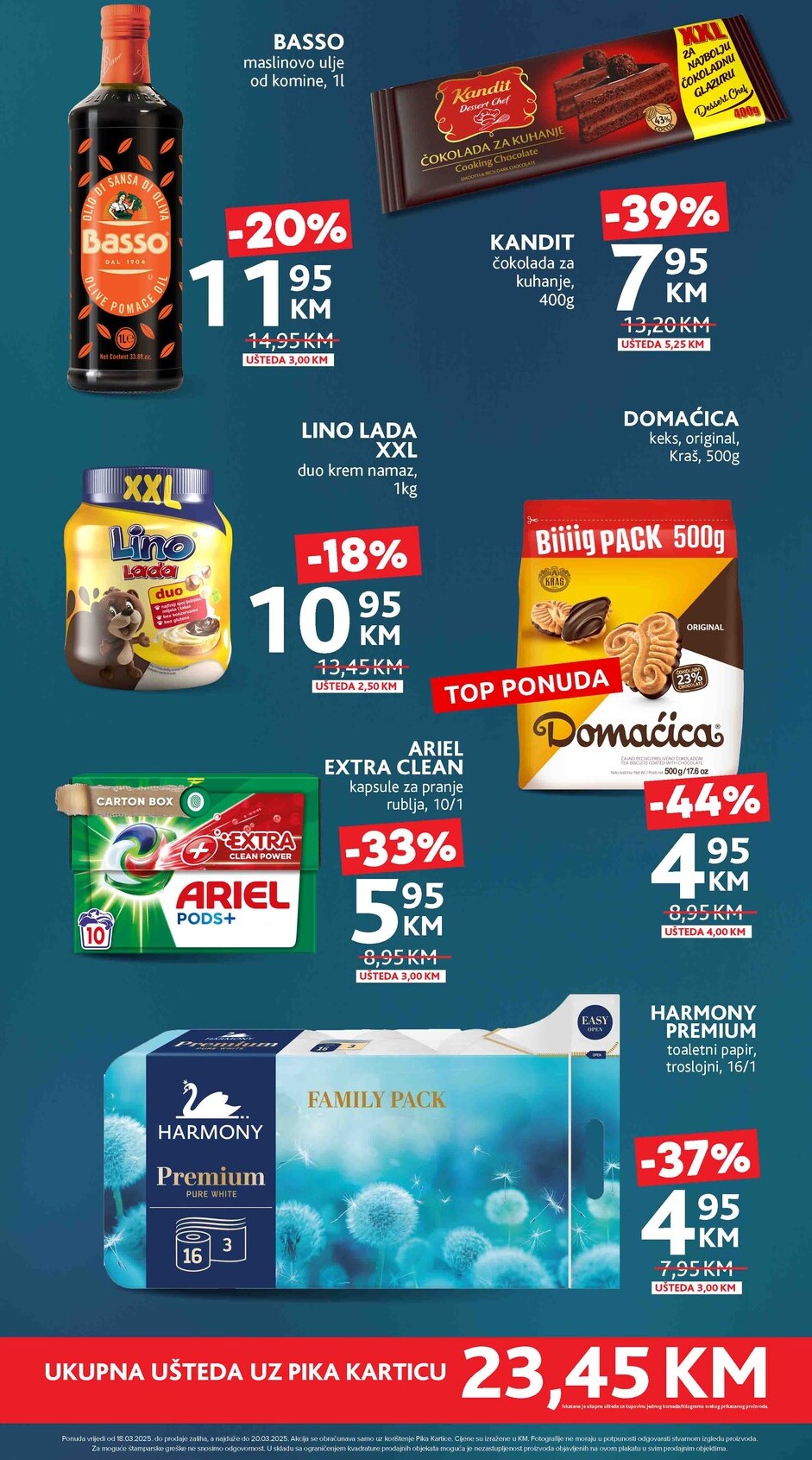 Konzum katalog TOP 10 UZ PIKU 4 18-20.3.2025.