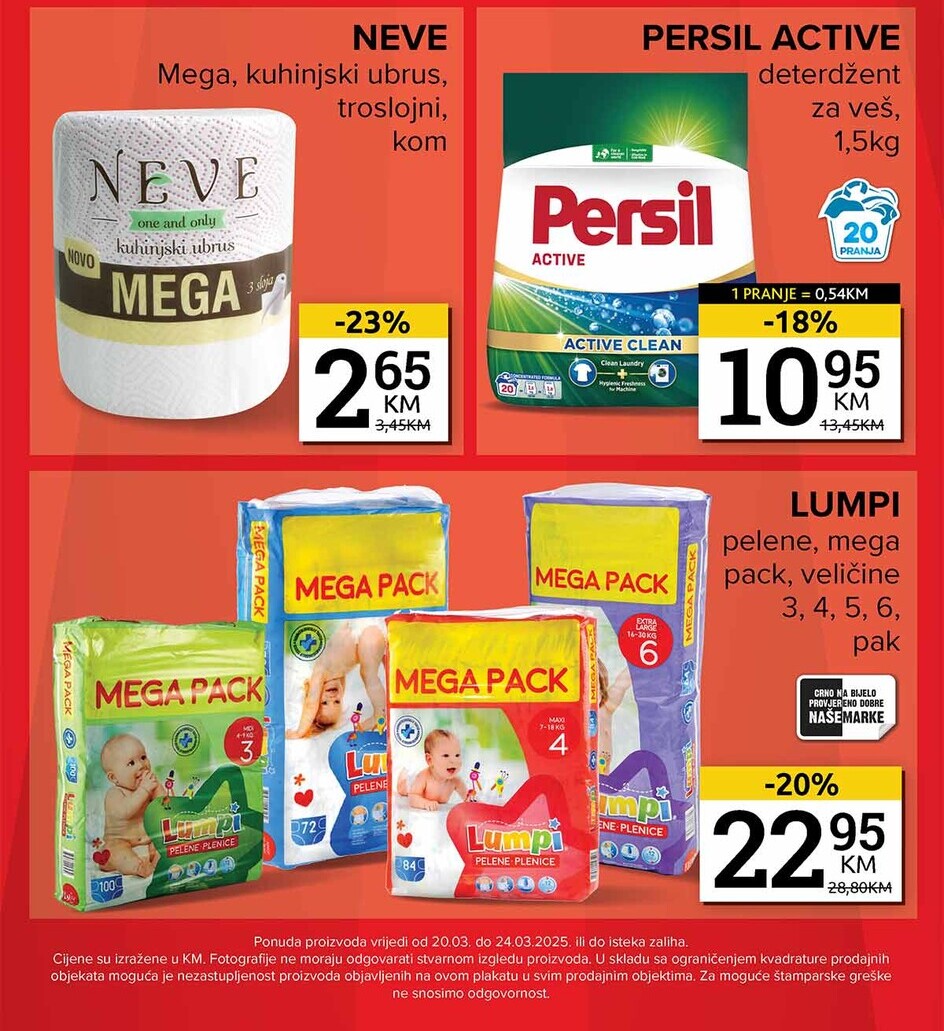 Konzum vikend akcija 20-24.3.2025.