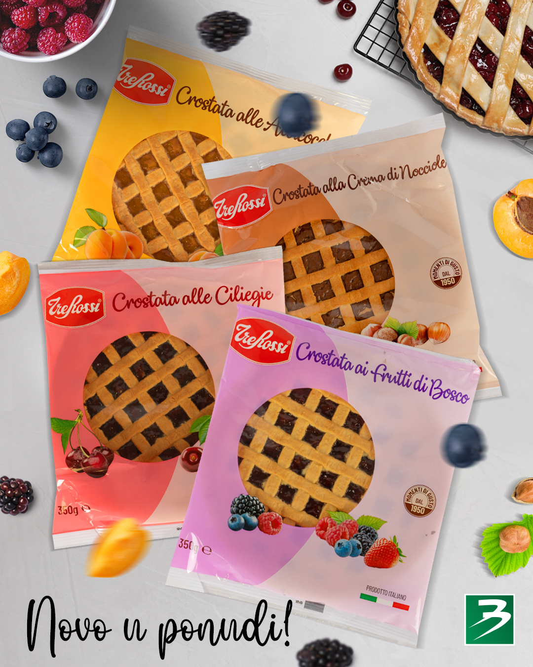 Bingo NOVO U PONUDI – Crostata od aprila 2025.