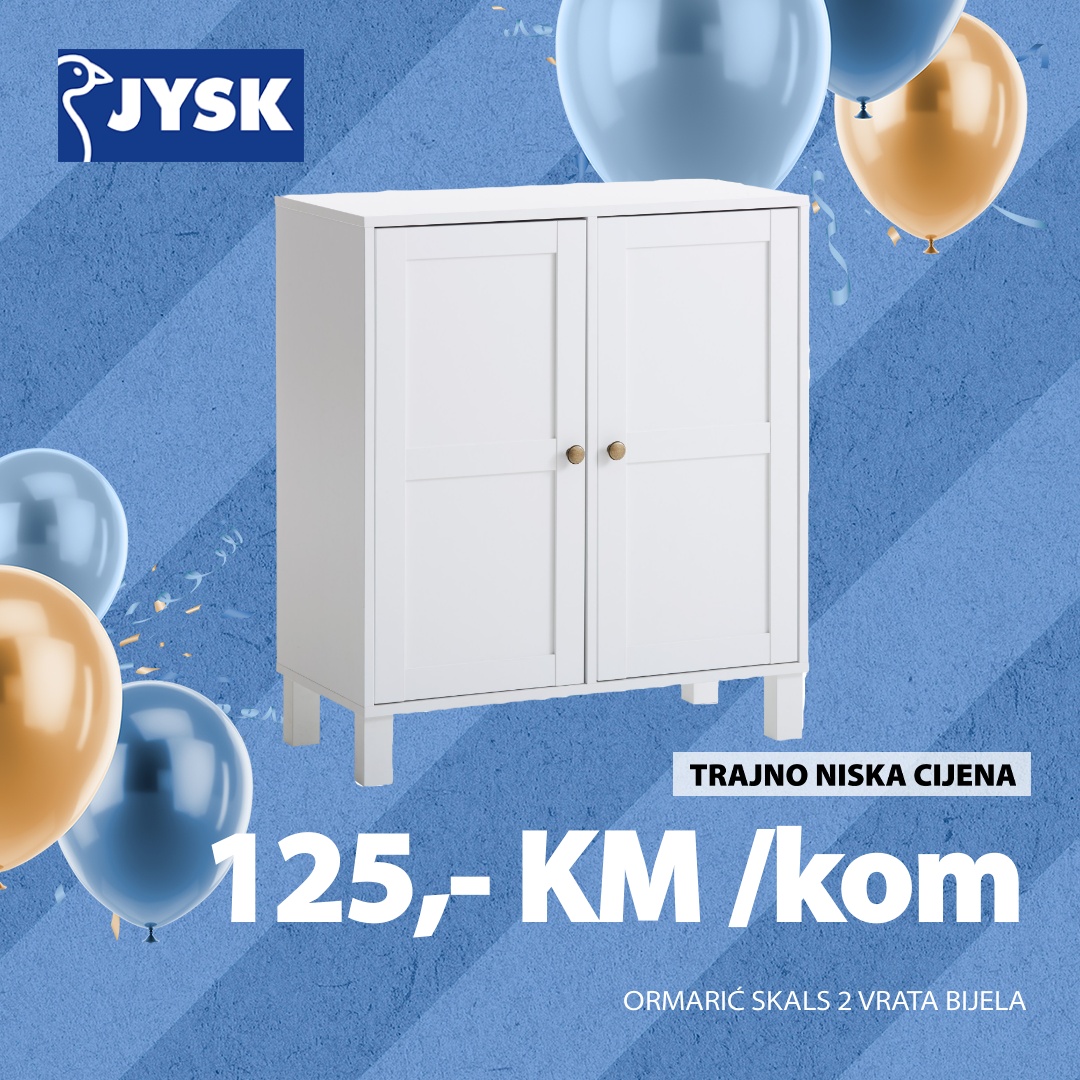 Jysk TOP SNIŽENJE – akcija do 15.4.2025.